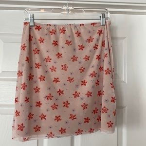 Women’s floral skirt